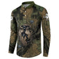 Hapi Egyptian Button Sweatshirt Bringer of Kemet Nature Spirit Flowing Water and Earth Harmony