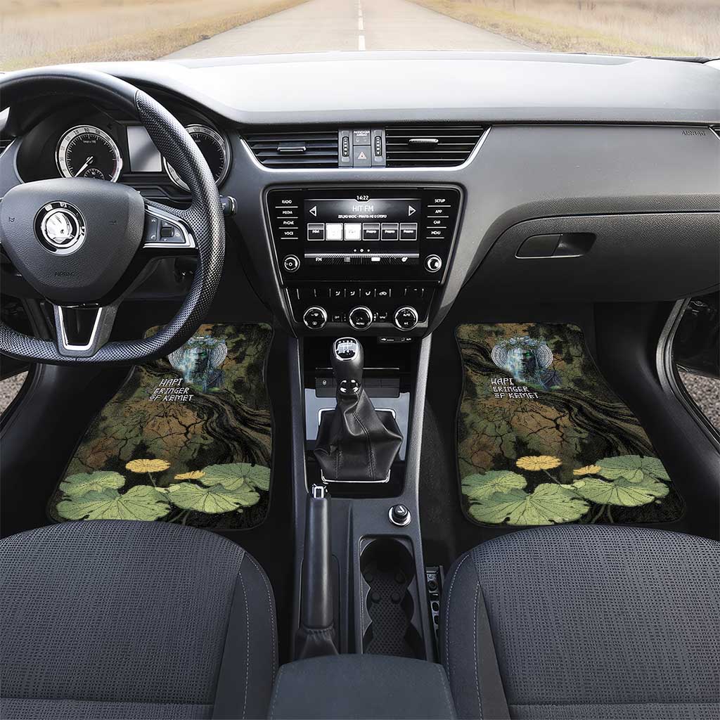 Hapi Egyptian Car Mats Bringer of Kemet Nature Spirit Flowing Water and Earth Harmony