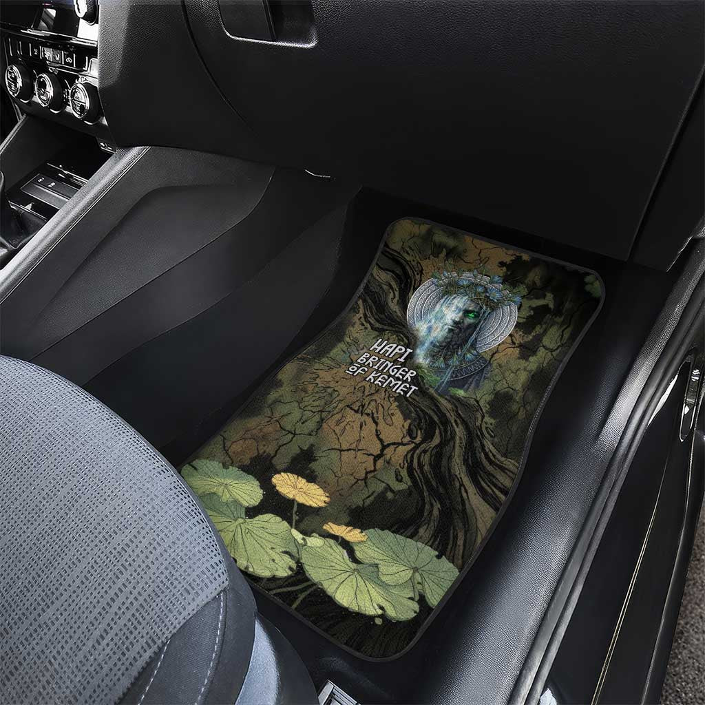 Hapi Egyptian Car Mats Bringer of Kemet Nature Spirit Flowing Water and Earth Harmony
