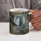 Hapi Egyptian Ceramic Mug Bringer of Kemet Nature Spirit Flowing Water and Earth Harmony