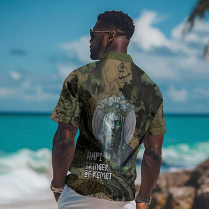 Hapi Egyptian Hawaiian Shirt Bringer of Kemet Nature Spirit Flowing Water and Earth Harmony