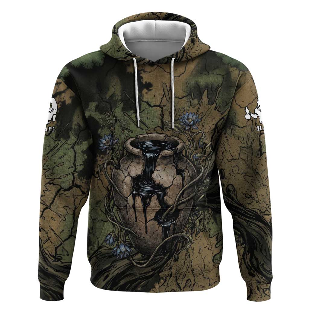 Hapi Egyptian Hoodie Bringer of Kemet Nature Spirit Flowing Water and Earth Harmony