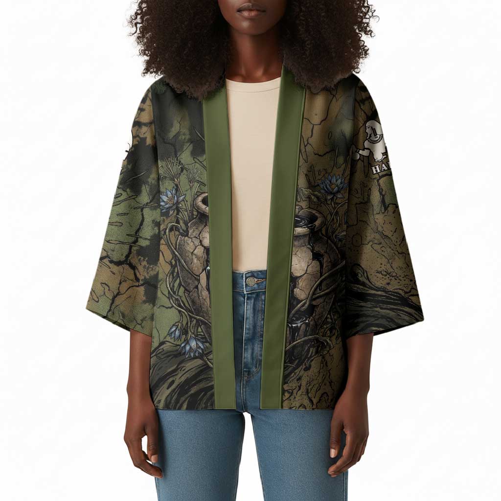 Hapi Egyptian Kimono Bringer of Kemet Nature Spirit Flowing Water and Earth Harmony