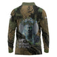 Hapi Egyptian Long Sleeve Polo Shirt Bringer of Kemet Nature Spirit Flowing Water and Earth Harmony