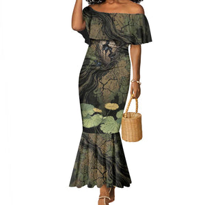 Hapi Egyptian Mermaid Dress Bringer of Kemet Nature Spirit Flowing Water and Earth Harmony
