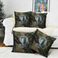 Hapi Egyptian Pillow Cover Bringer of Kemet Nature Spirit Flowing Water and Earth Harmony