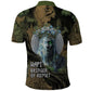 Hapi Egyptian Polo Shirt Bringer of Kemet Nature Spirit Flowing Water and Earth Harmony