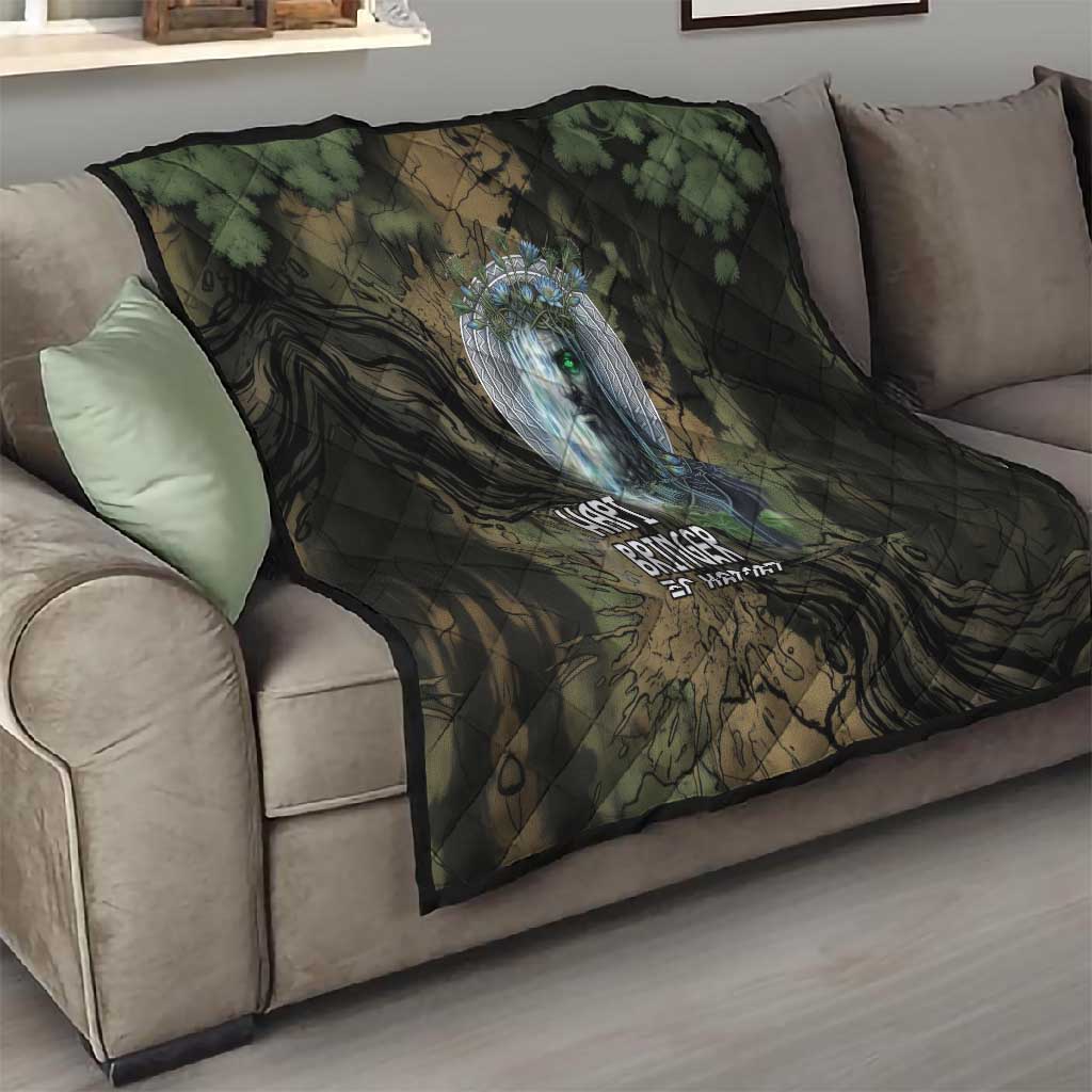 Hapi Egyptian Quilt Bringer of Kemet Nature Spirit Flowing Water and Earth Harmony