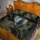 Hapi Egyptian Quilt Bed Set Bringer of Kemet Nature Spirit Flowing Water and Earth Harmony
