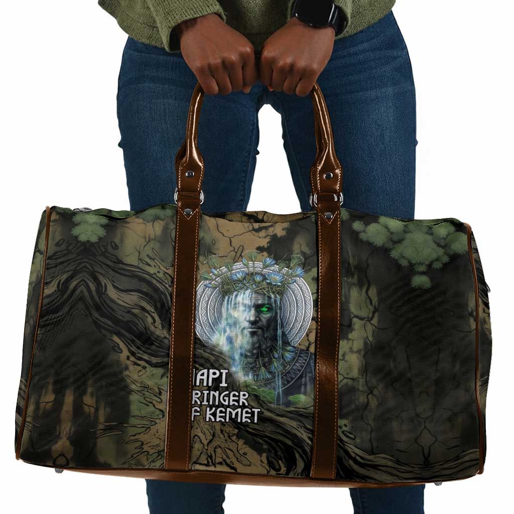 Hapi Egyptian Travel Bag Bringer of Kemet Nature Spirit Flowing Water and Earth Harmony