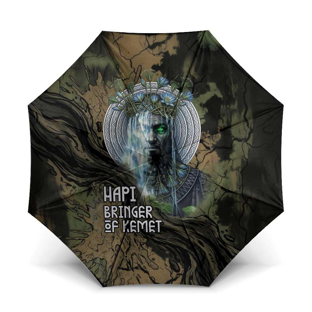 Hapi Egyptian Umbrella Bringer of Kemet Nature Spirit Flowing Water and Earth Harmony