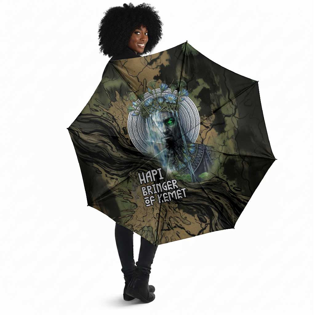Hapi Egyptian Umbrella Bringer of Kemet Nature Spirit Flowing Water and Earth Harmony