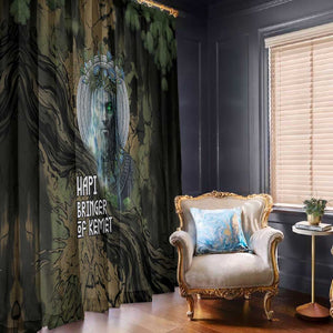 Hapi Egyptian Window Curtain Bringer of Kemet Nature Spirit Flowing Water and Earth Harmony