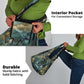 Egyptian Hapi Grocery Bag God of the Nile Ankh Symbol Lotus Flowers and Sacred River Energy