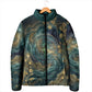Egyptian Hapi Padded Jacket God of the Nile Ankh Symbol Lotus Flowers and Sacred River Energy