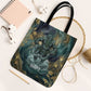 Egyptian Hapi Tote Bag God of the Nile Ankh Symbol Lotus Flowers and Sacred River Energy