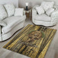Heh and Hauhet Egyptian Area Rug Timeless Gods Design Infinity Serpent and Divine Balance Ancient