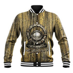 Heh and Hauhet Egyptian Baseball Jacket Timeless Gods Design Infinity Serpent and Divine Balance Ancient