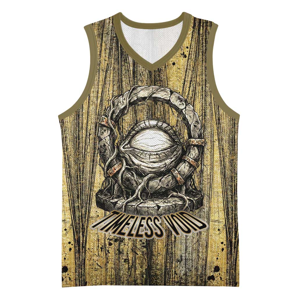 Heh and Hauhet Egyptian Basketball Jersey Timeless Gods Design Infinity Serpent and Divine Balance Ancient