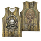 Heh and Hauhet Egyptian Basketball Jersey Timeless Gods Design Infinity Serpent and Divine Balance Ancient
