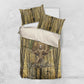 Heh and Hauhet Egyptian Bedding Set Timeless Gods Design Infinity Serpent and Divine Balance Ancient
