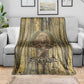 Heh and Hauhet Egyptian Blanket Timeless Gods Design Infinity Serpent and Divine Balance Ancient