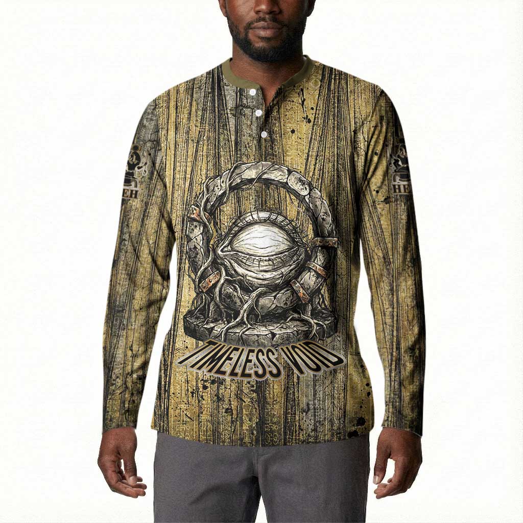 Heh and Hauhet Egyptian Button Sweatshirt Timeless Gods Design Infinity Serpent and Divine Balance Ancient