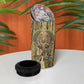 Heh and Hauhet Egyptian 4 in 1 Can Cooler Tumbler Timeless Gods Design Infinity Serpent and Divine Balance Ancient