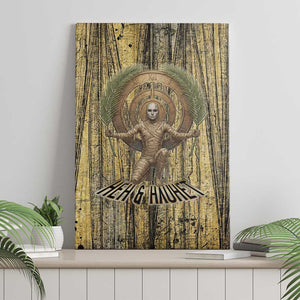 Heh and Hauhet Egyptian Canvas Wall Art Timeless Gods Design Infinity Serpent and Divine Balance Ancient