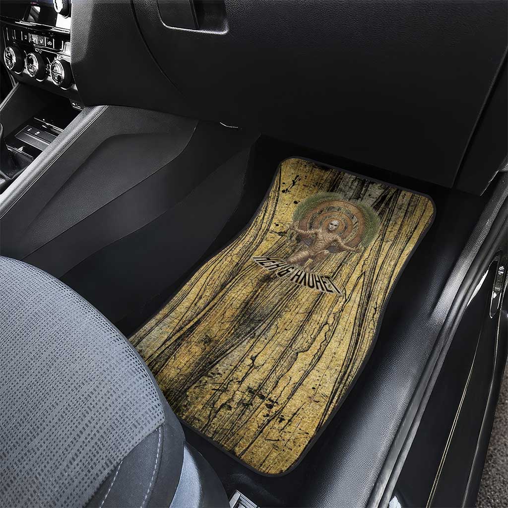 Heh and Hauhet Egyptian Car Mats Timeless Gods Design Infinity Serpent and Divine Balance Ancient