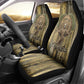 Heh and Hauhet Egyptian Car Seat Cover Timeless Gods Design Infinity Serpent and Divine Balance Ancient