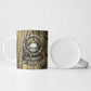 Heh and Hauhet Egyptian Ceramic Mug Timeless Gods Design Infinity Serpent and Divine Balance Ancient