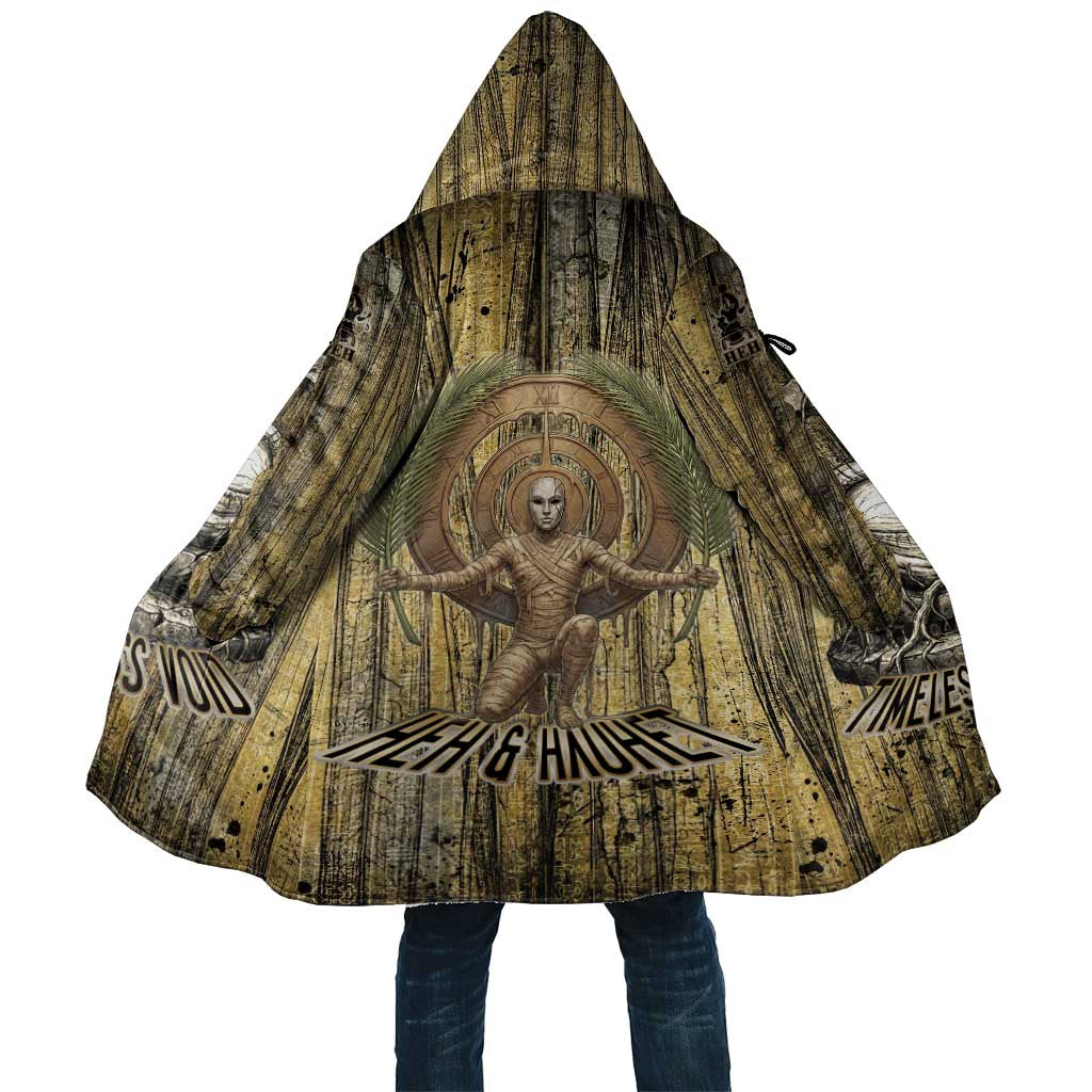 Heh and Hauhet Egyptian Cloak Timeless Gods Design Infinity Serpent and Divine Balance Ancient