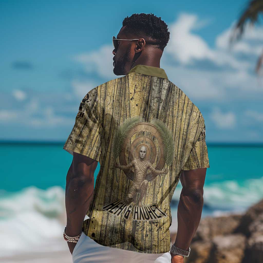 Heh and Hauhet Egyptian Hawaiian Shirt Timeless Gods Design Infinity Serpent and Divine Balance Ancient