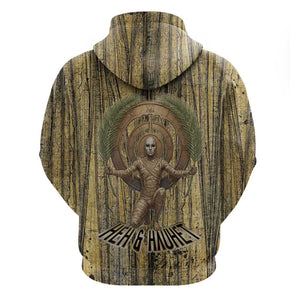Heh and Hauhet Egyptian Hoodie Timeless Gods Design Infinity Serpent and Divine Balance Ancient