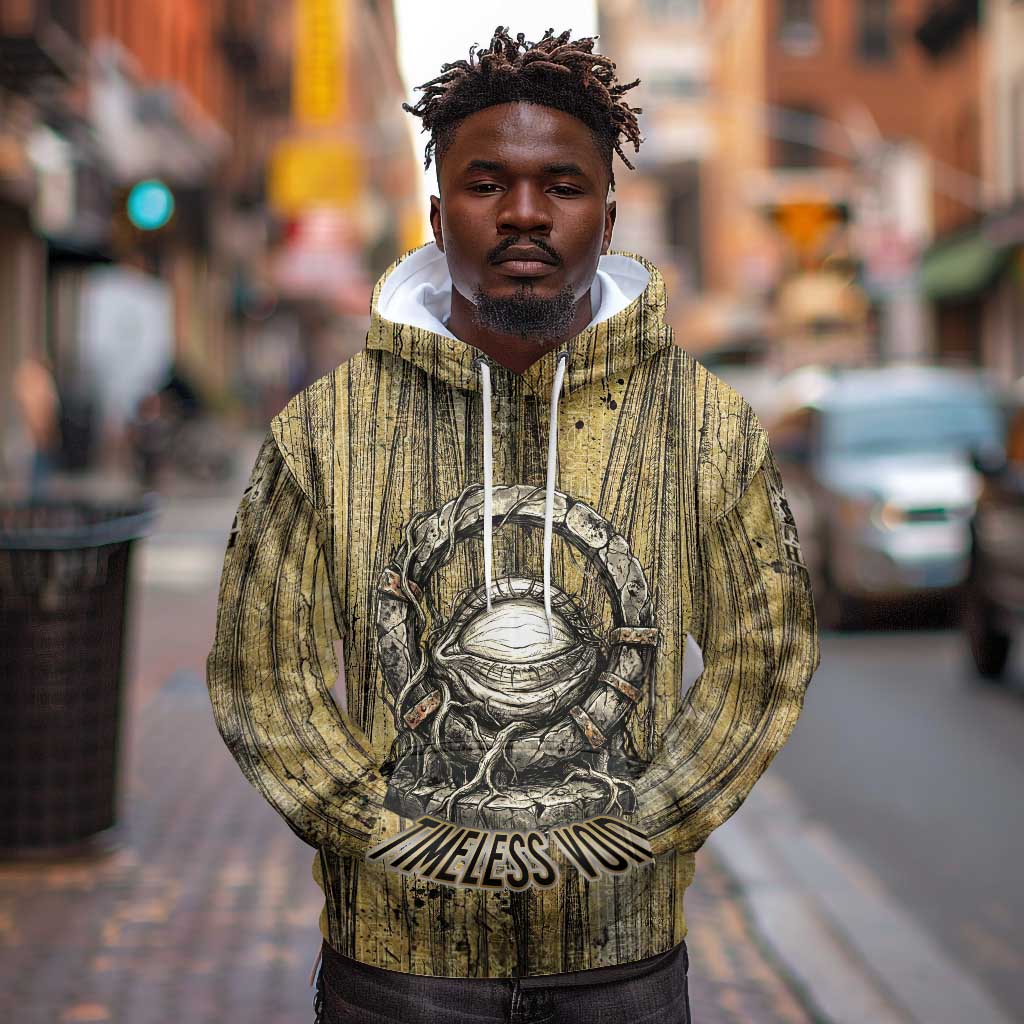Heh and Hauhet Egyptian Hoodie Timeless Gods Design Infinity Serpent and Divine Balance Ancient