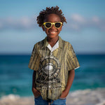Heh and Hauhet Egyptian Kid Hawaiian Shirt Timeless Gods Design Infinity Serpent and Divine Balance Ancient