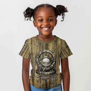 Heh and Hauhet Egyptian Kid T shirt Timeless Gods Design Infinity Serpent and Divine Balance Ancient