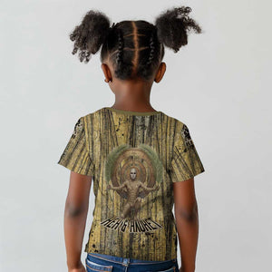Heh and Hauhet Egyptian Kid T shirt Timeless Gods Design Infinity Serpent and Divine Balance Ancient