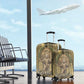 Heh and Hauhet Egyptian Luggage Cover Timeless Gods Design Infinity Serpent and Divine Balance Ancient