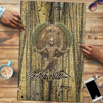 Heh and Hauhet Egyptian Puzzle Timeless Gods Design Infinity Serpent and Divine Balance Ancient