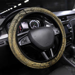 Heh and Hauhet Egyptian Steering Wheel Cover Timeless Gods Design Infinity Serpent and Divine Balance Ancient