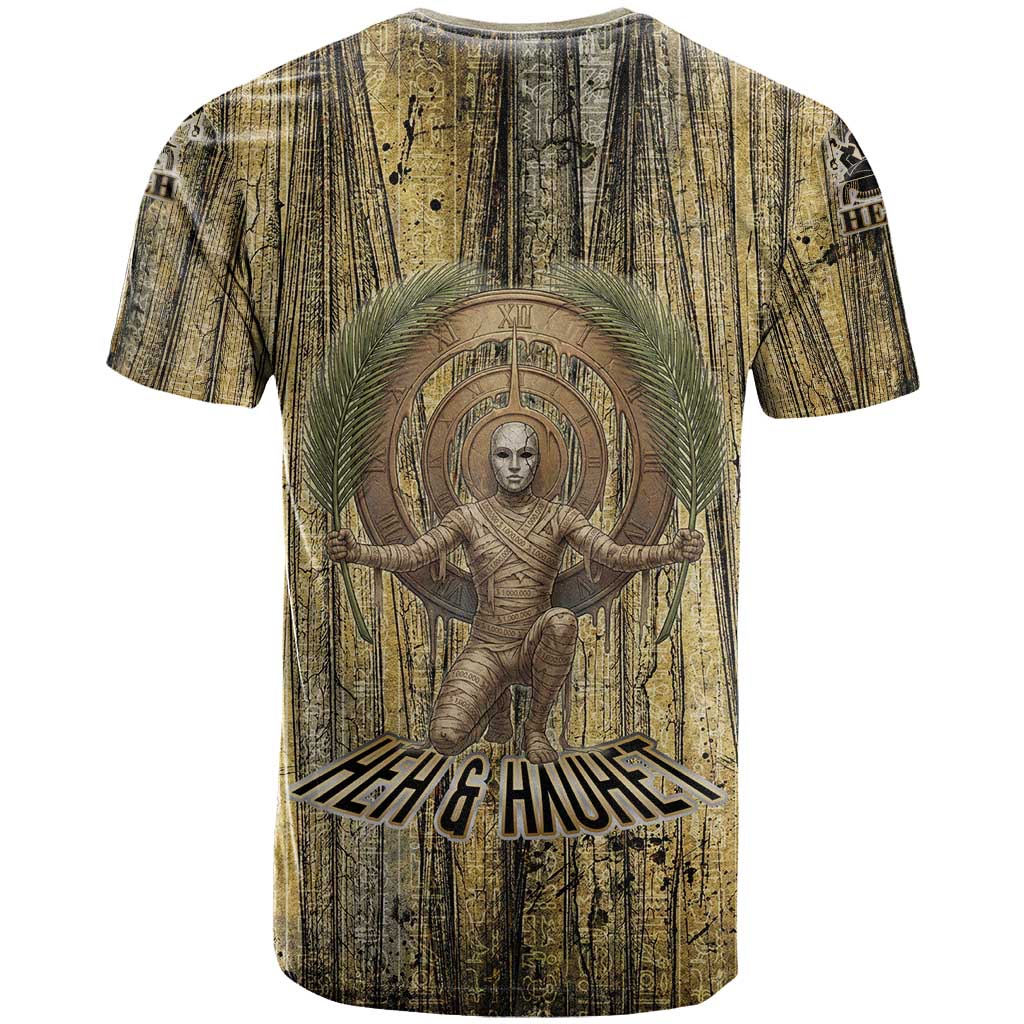 Heh and Hauhet Egyptian T shirt Timeless Gods Design Infinity Serpent and Divine Balance Ancient