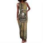 Heh and Hauhet Egyptian Tank Maxi Dress Timeless Gods Design Infinity Serpent and Divine Balance Ancient