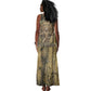 Heh and Hauhet Egyptian Tank Maxi Dress Timeless Gods Design Infinity Serpent and Divine Balance Ancient