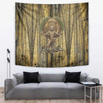 Heh and Hauhet Egyptian Tapestry Timeless Gods Design Infinity Serpent and Divine Balance Ancient