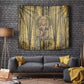 Heh and Hauhet Egyptian Tapestry Timeless Gods Design Infinity Serpent and Divine Balance Ancient