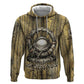 Heh and Hauhet Egyptian Zip Hoodie Timeless Gods Design Infinity Serpent and Divine Balance Ancient