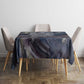 Egyptian Heh and Hauhet Tablecloth Serpent Duo Design Cosmic Infinity and Eternal Balance Motif
