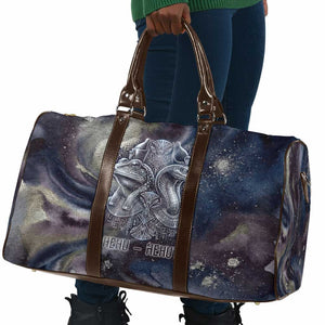 Egyptian Heh and Hauhet Travel Bag Serpent Duo Design Cosmic Infinity and Eternal Balance Motif
